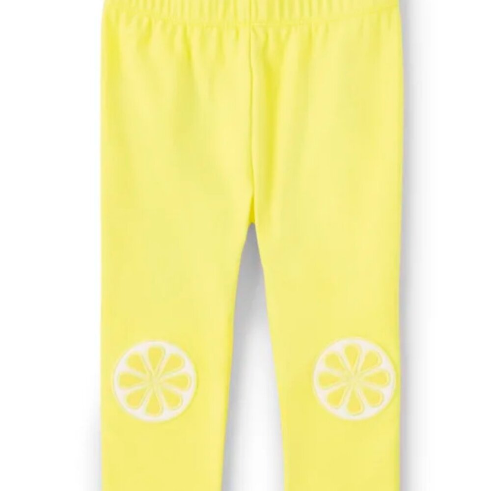 Gymboree "CITRUS & SUNSHINE" Lemon Capri Leggings